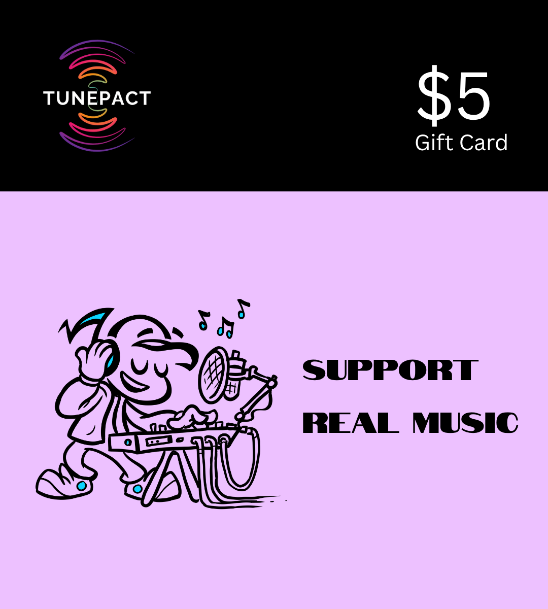 Support REAL music
